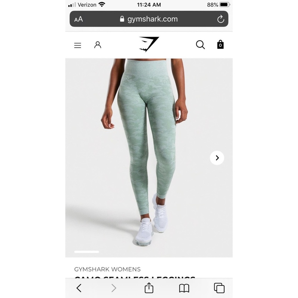Gymshark Camo Adapt Seamless Legging - S